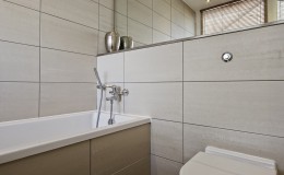 modern bathroom detail
